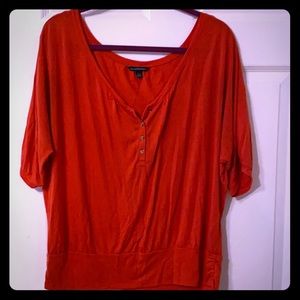 Burnt orange American Eagle Top